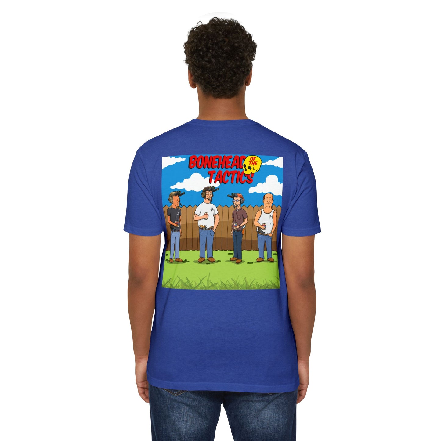 Bonehead of the Tactics Unisex CVC Jersey