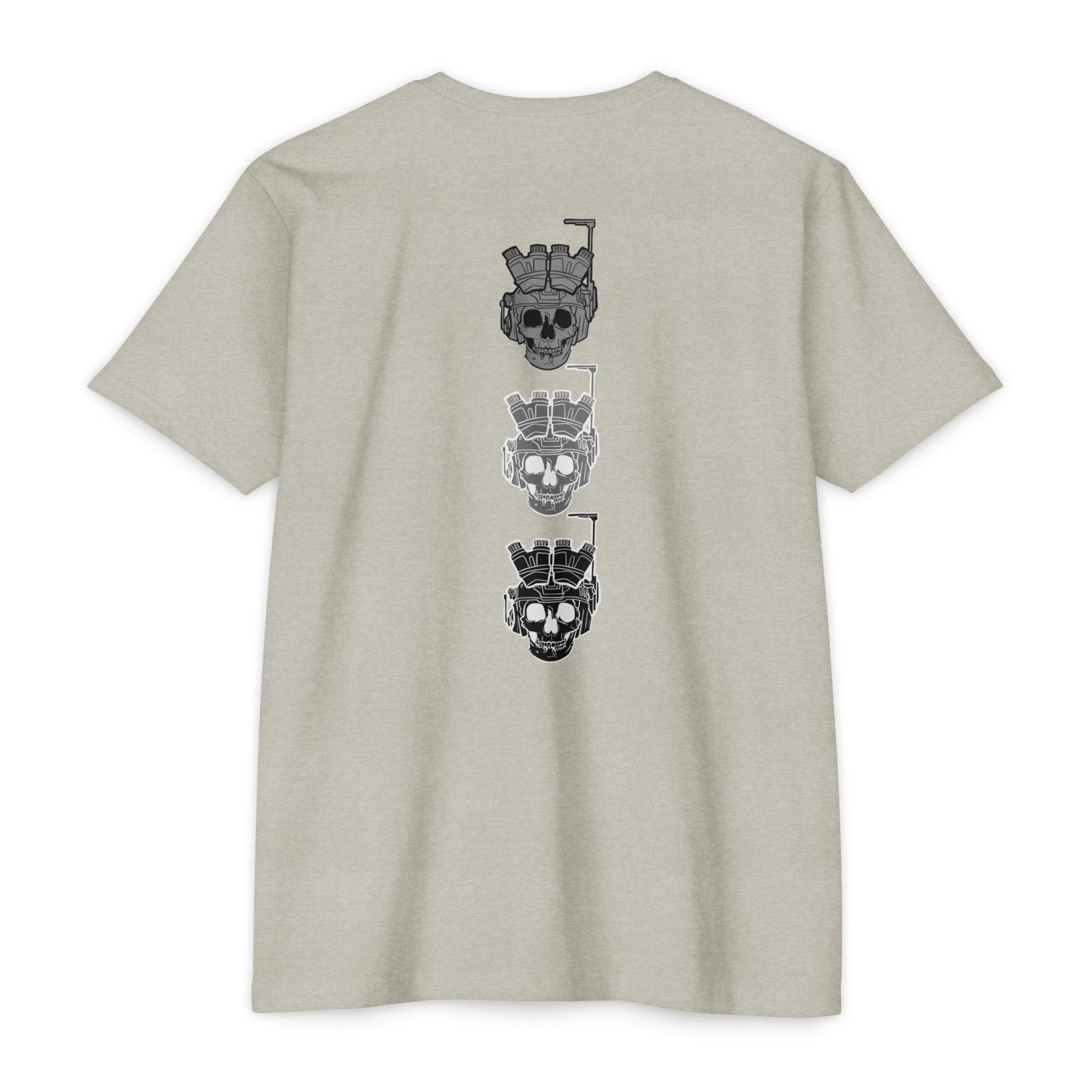 3 Skeleton Heads - T-shirt