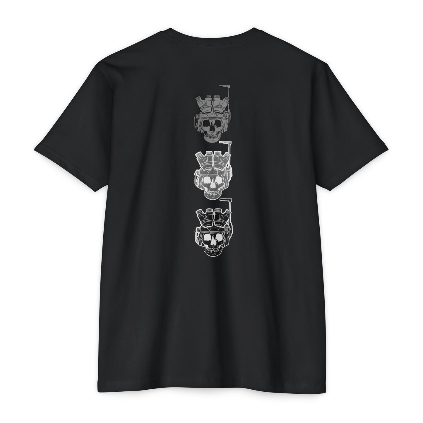 3 Skeleton Heads - T-shirt