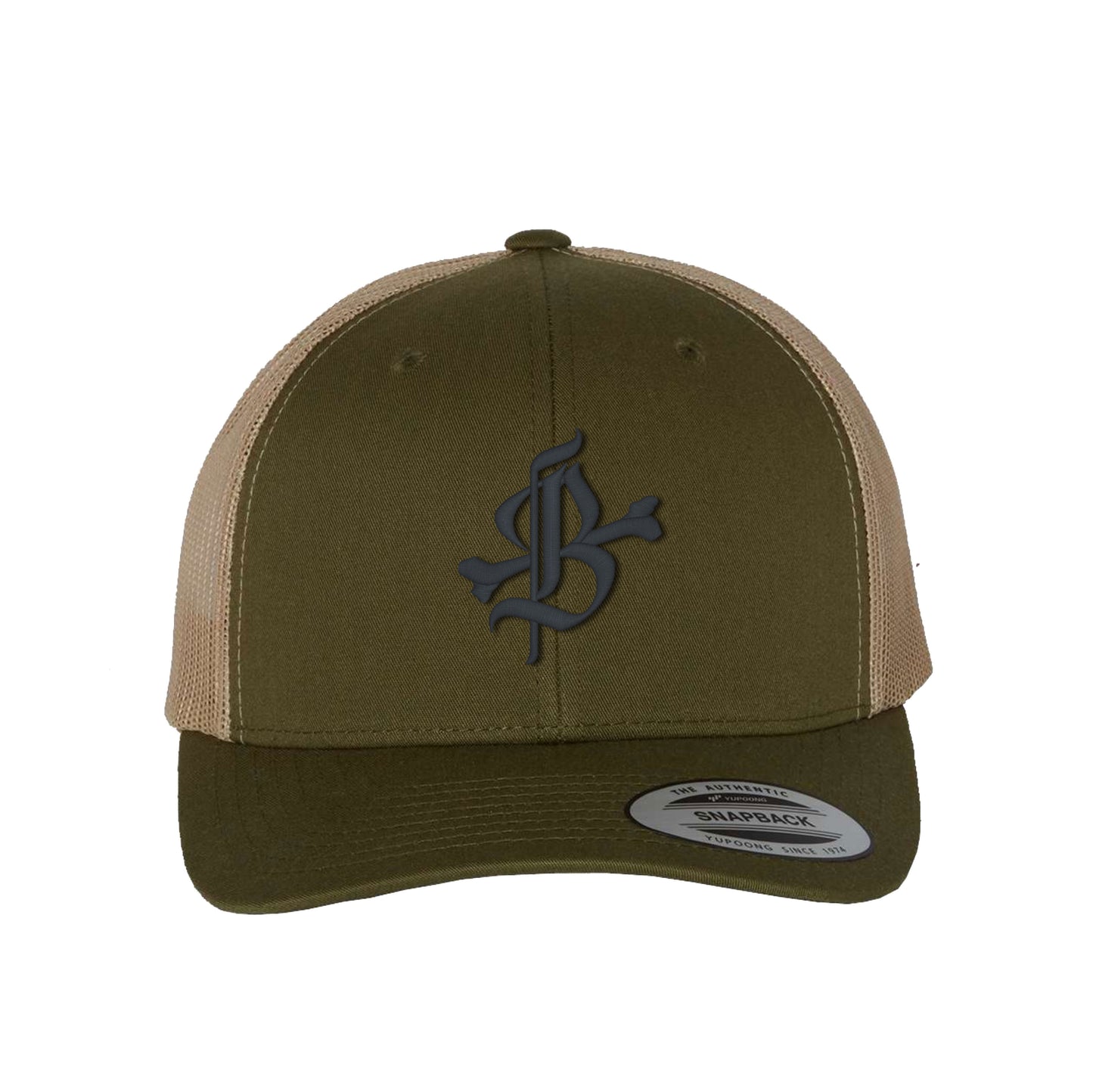 Bonehead Icon Logo Trucker Hat