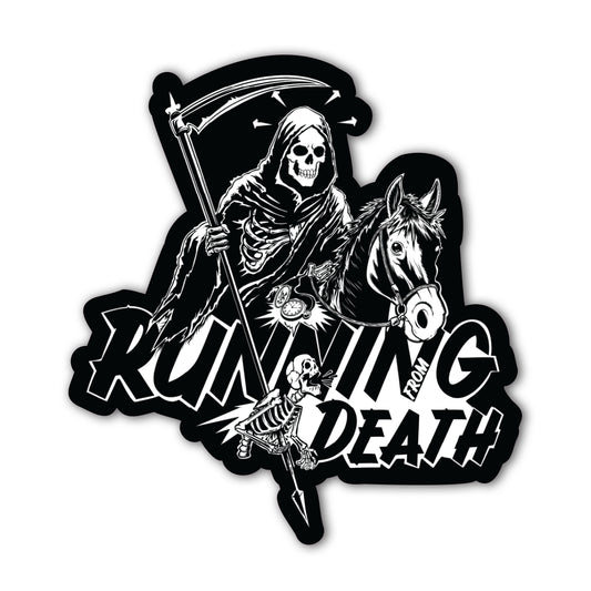 Running From Death Sticker