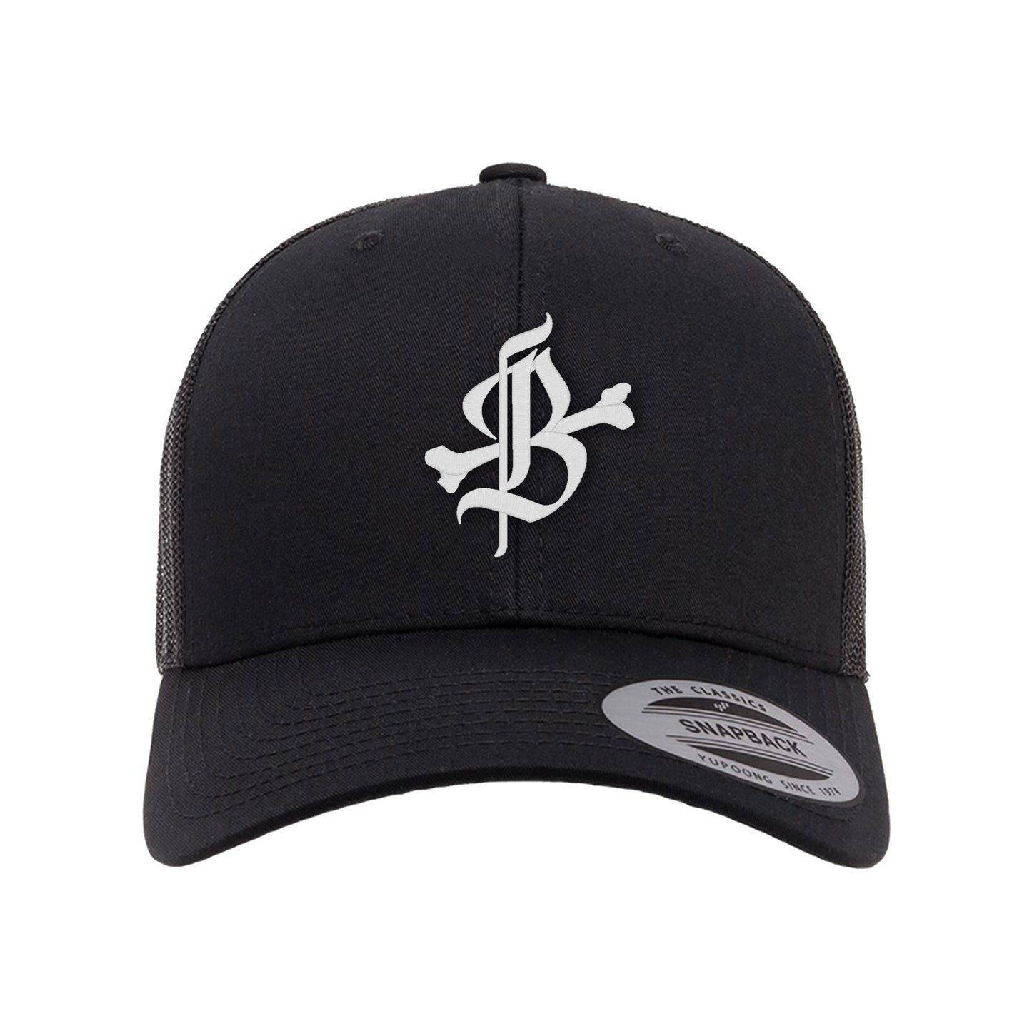 Bonehead Icon Logo Trucker Hat